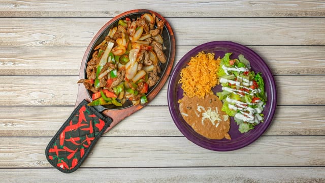 Steak Fajitas.