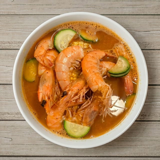 Caldo de Camaron.
