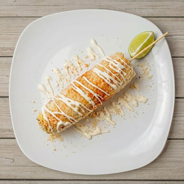 Elote Mexicano.